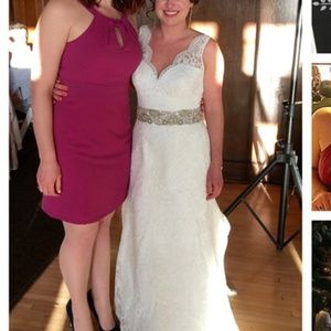 Fuchsia Dress By Brixton Ivy